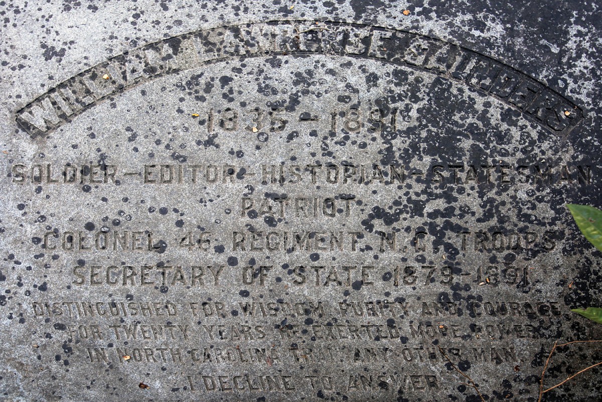 Williams Saunders gravestone