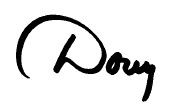Doug signature