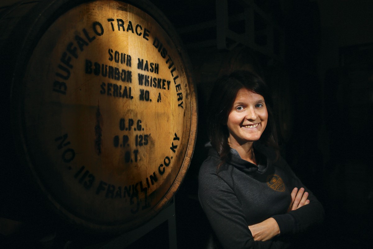 Kristen Kozik ’04 of Copper Kettle Brewing Co. in Denver, where some beers are aged in whiskey barrels, and where the taps might dispense an IPA with “notes of orange rind and pine,” or a blonde ale made with basil and cherries, or a stout brewed with Mexican chocolate, three kinds of chilis and cinnamon. Photo by Barry Guiterrez/AP