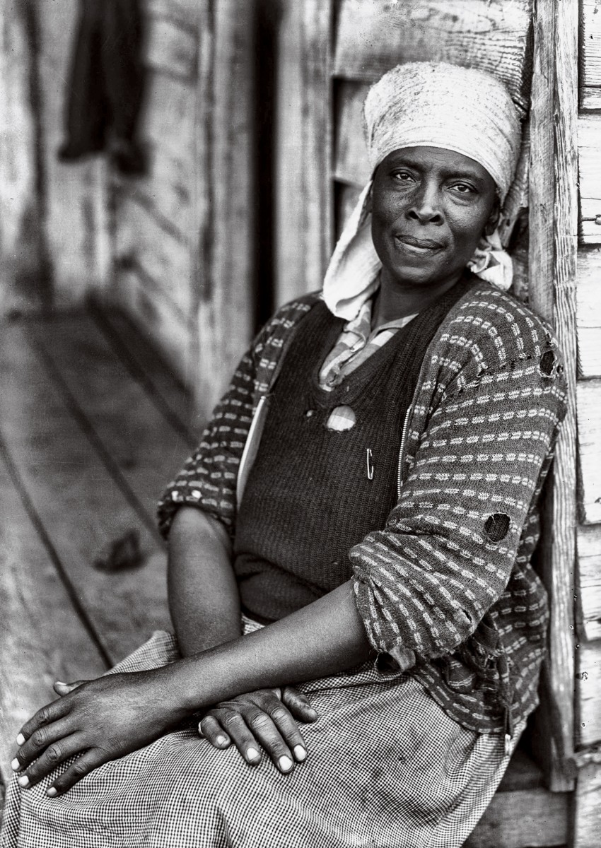 A woman at rest, Murrells Inlet, S.C., 1930s.
