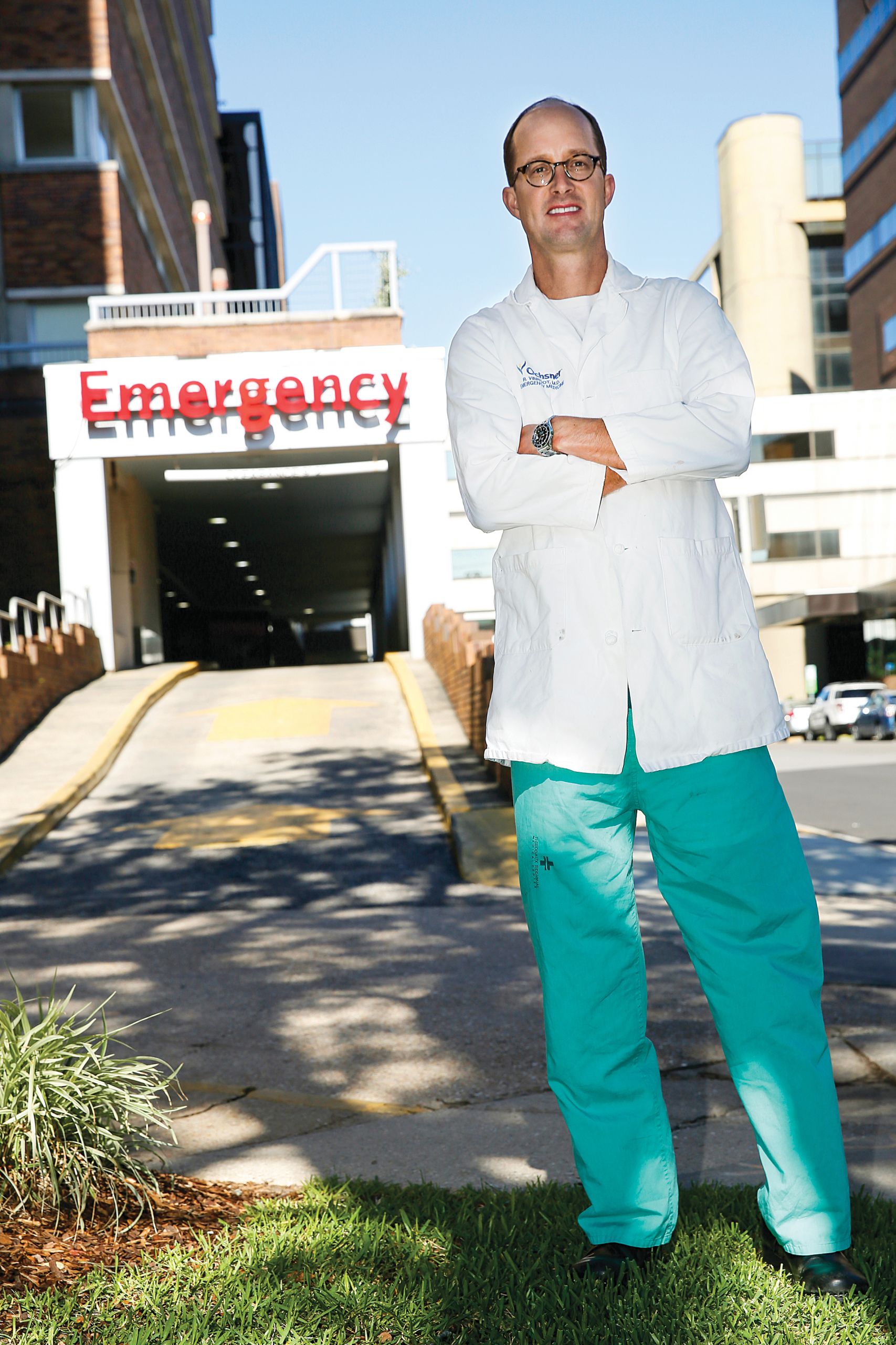 Ochsner Health System: New Orleans, ER doctor (Photo by Jonathan Bachman/AP Images for the Review)