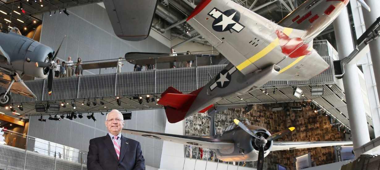 Nick Mueller at WWII Museum